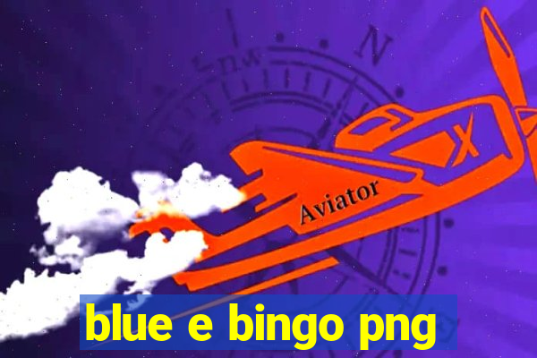 blue e bingo png